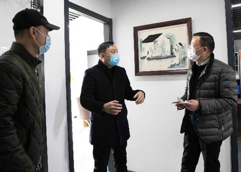 熱烈歡迎市區(qū)領導蒞臨石特為疫情進行調(diào)研指導工作！