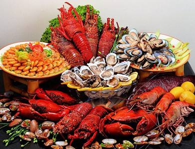 新鮮餐飲食材，冷凍海鮮食品包裝設計