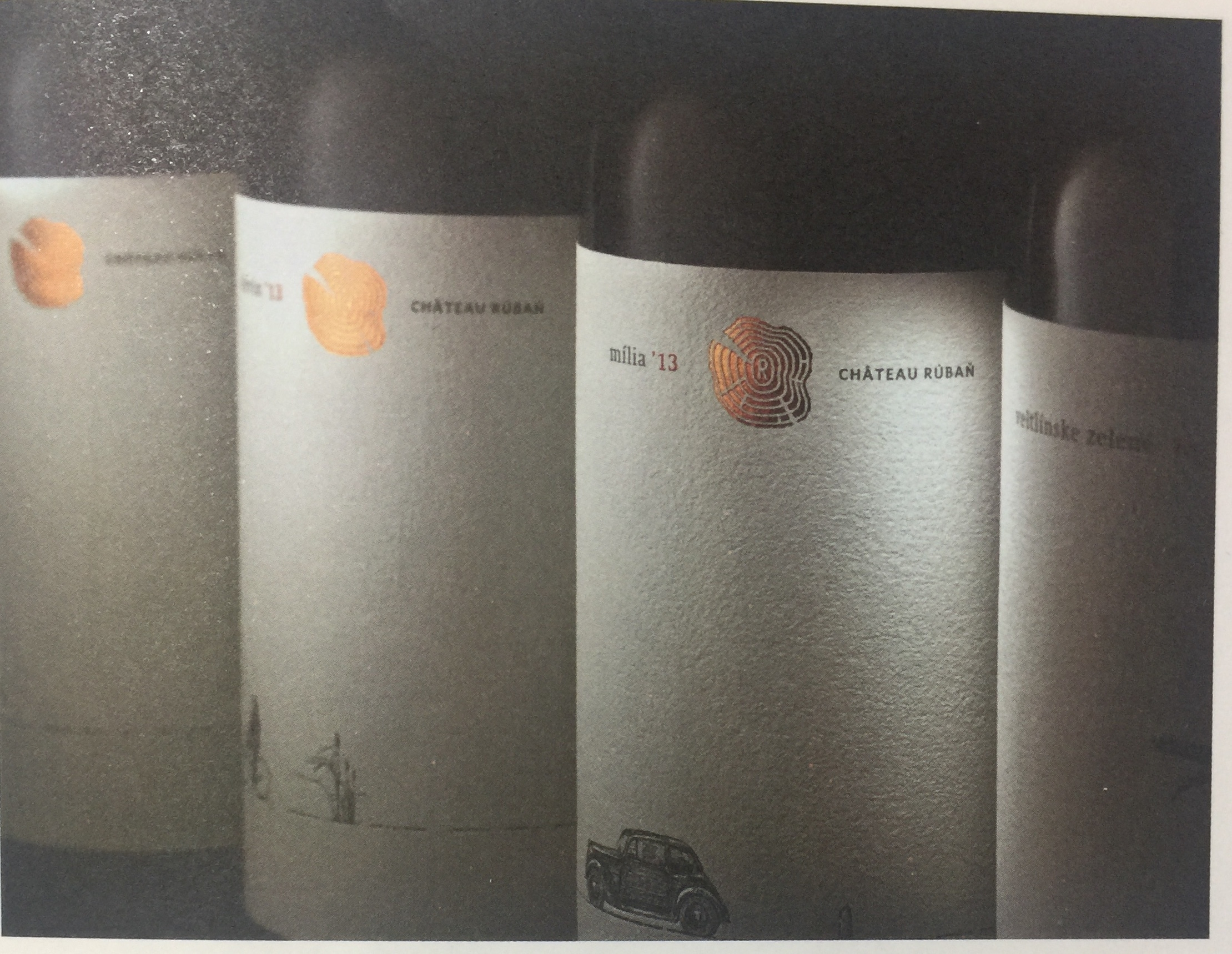 斯洛伐克葡萄酒標簽包裝設計