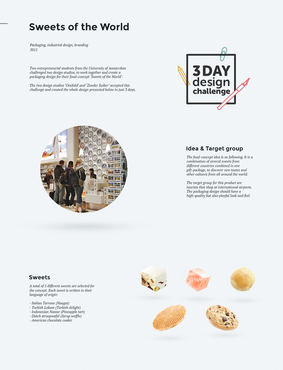 “Sweet of the World”，全球糖果食品包裝設計